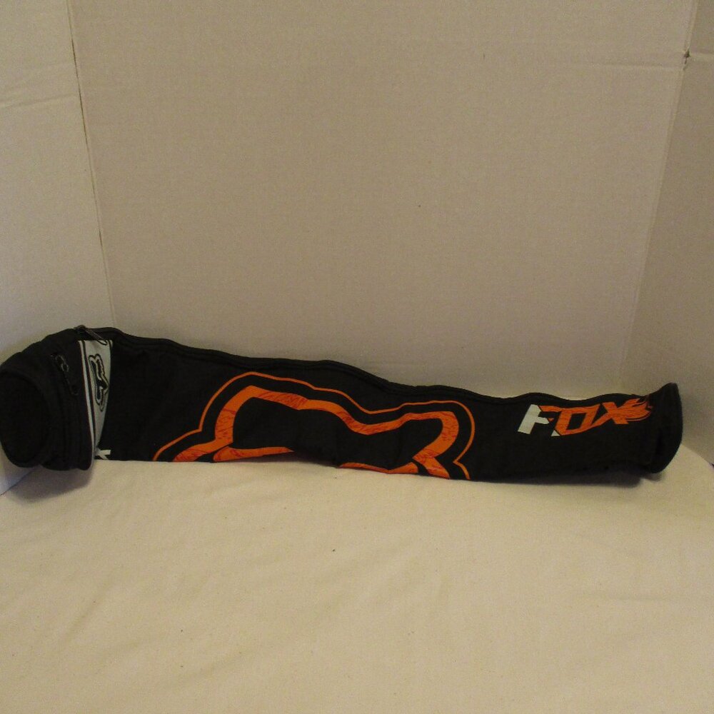 FOX Bag Motocross Black Orange Vcation Travel Camping Full Zip Can Cooler Bag